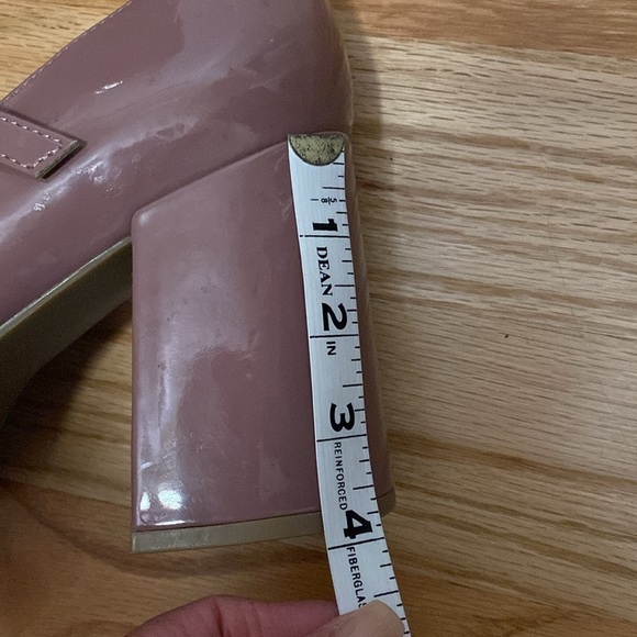 Torrid Patent Leather Mary Janes Pumps shoes Womens 10.5W Rose Balletcore chunky - Picture 11 of 11